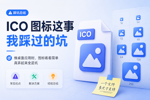 ICO 图标这事,我踩过的坑